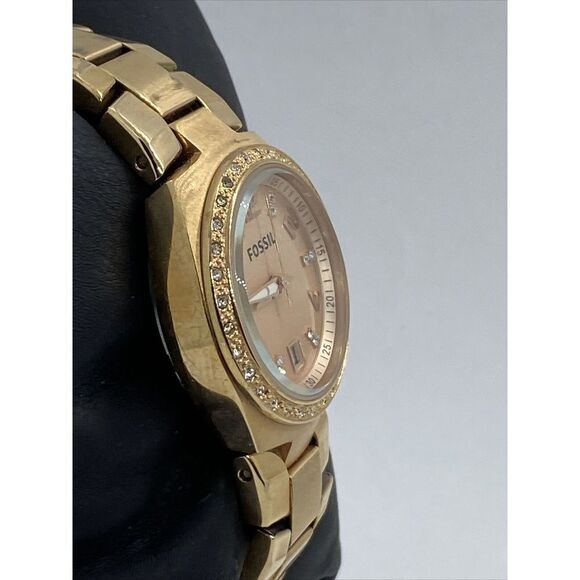 Fossil Colleague AM4508 Women's Stainless Steel Analog Dial Quartz Watch EY83 - Picture 5 of 12